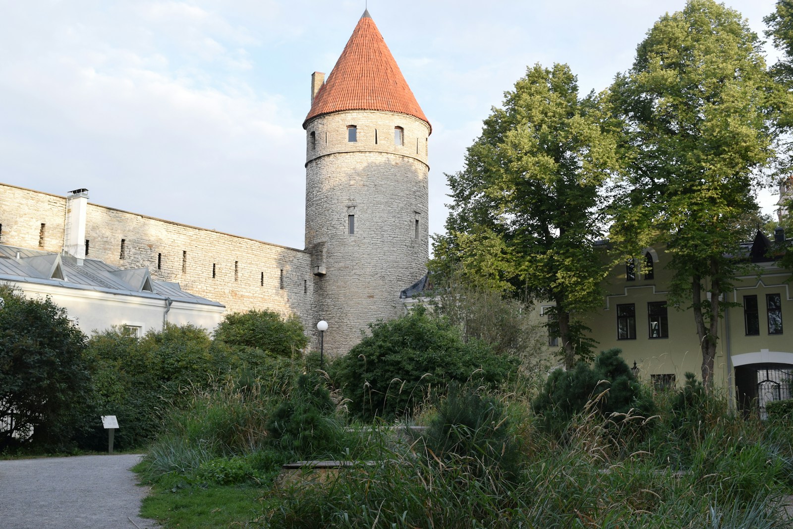 a building with a tower