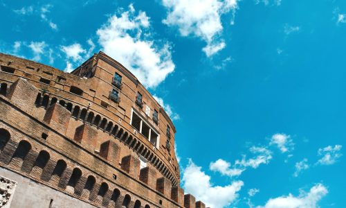brown concrete colosseum